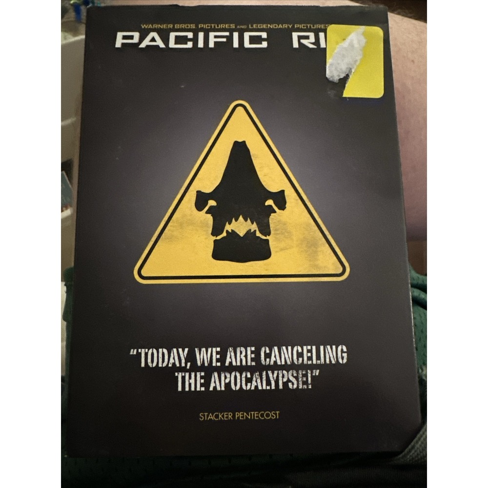 Pacific Rim DVD 2013 Movie Guillermo del Toro Warner Home Video PG-13 Action